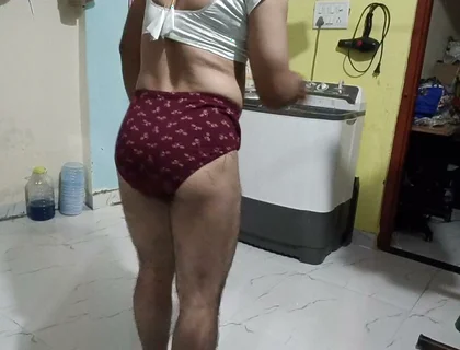 I Massaged My Penis While Wearing My Wife's Blouse.