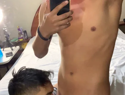 One of the First Kinky Blowjobs