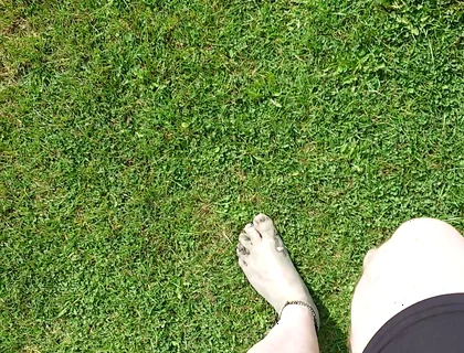 Beach Walk with Dirty Feet