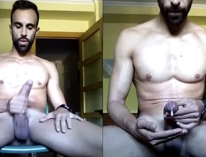 Jerking off for a Fan and Cumming a Lot