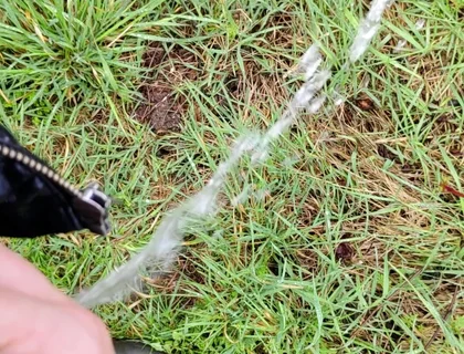 Outdoor Piss in the Rain