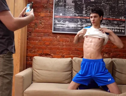 Roc Khard And Elio Pjatteryd In Smooth Twink Soccer Boy Takes A Cock In His Tight Little Ass!