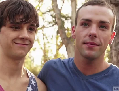 Zac Stevens And Oliver Hudson In Birthday Bareback Pounding By