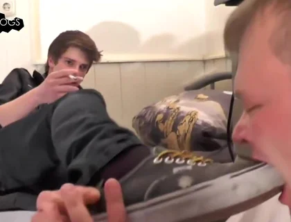 Germany master sneaker spitting party boys