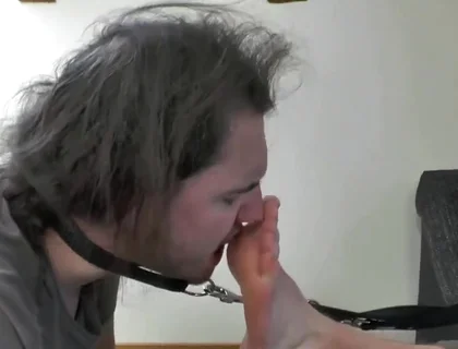 German master sneaker socks licking