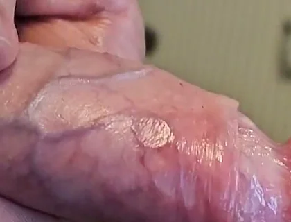 Uncut Curved Cock.
