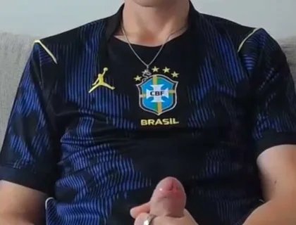 Horny Bro Caught Jerking After Soccer Practice