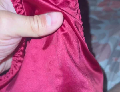 Juicey Silky Red Panties