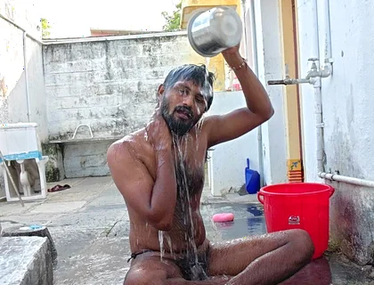 Xhard - Outside Bathing Video Kumbha Manoj Kumar