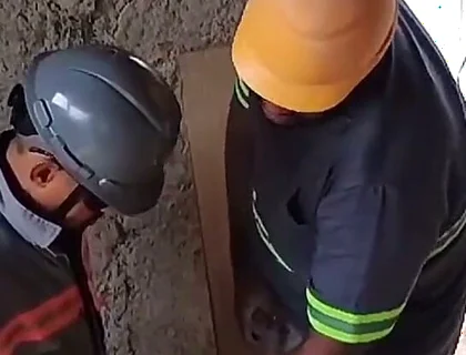 Electrician Fucking His Assistant During Work