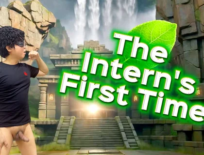 The Intern Gets Fucked by His Boss for the First Time.