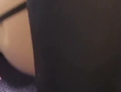 CD Tucked and Taped Having Anal Playtime. Squirt Finish