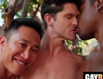 Jkab Ethan Dale, Deangelo Jackson And Ethan Dale - A Gay Train Threesome