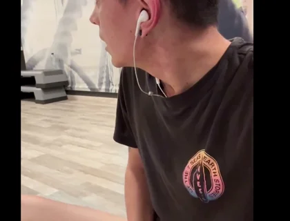 Got Horny in the Gym While Training so I Decided to Take the Risk and Jerk off Hoping to Get Caught