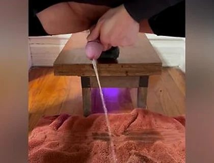 Loud Moaning While White Ass Gets Pounded With Huge 14 Black Cock Dildo