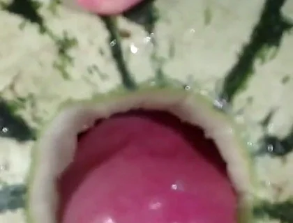 Fucking a Watermelon- the Best Fruit to Fuck