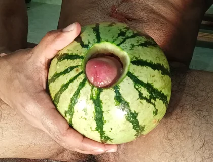Fucking a Watermelon- the Best Fruit to Fuck