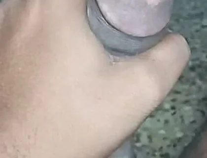 My Big Black Cock with Gay Anal Hole Fuck