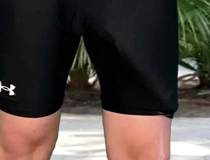 Massive Cock Outdoor Flashing Cum