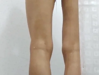 Straw and Shower After Arriving From School