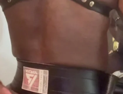 Video Chat Fishnet Black Muscle Butt Sex Toying