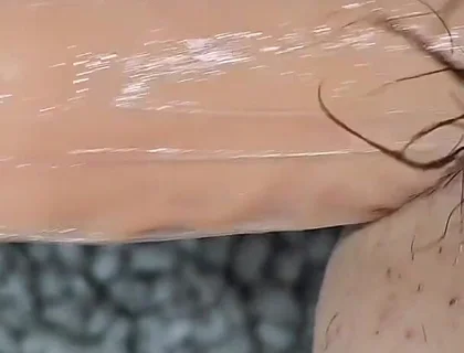 Fucking My Tight Ass with a Homemade Fucking Machine