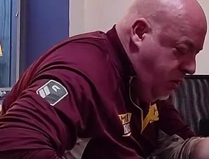 Coach Gives Player a Foot Massage and so Much More