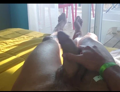 Boy jerking off