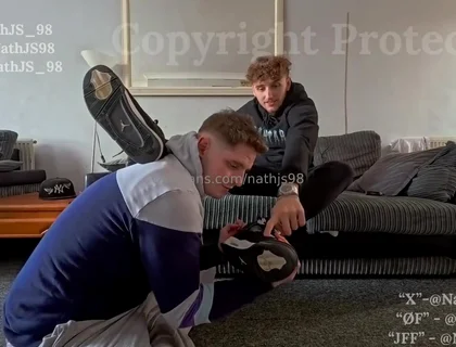 Master stinky socks licking
