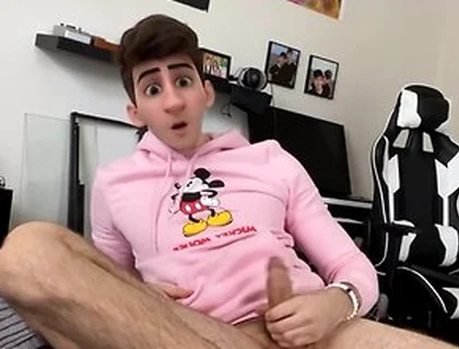 Cartoon Anime Boy Humps Pillow And Masturbates