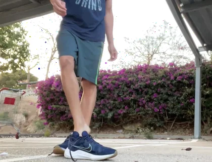 Getting Caught Naked on Parking Lot