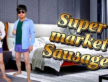 A Big Sausage in the Supermarket That Made a Man Full