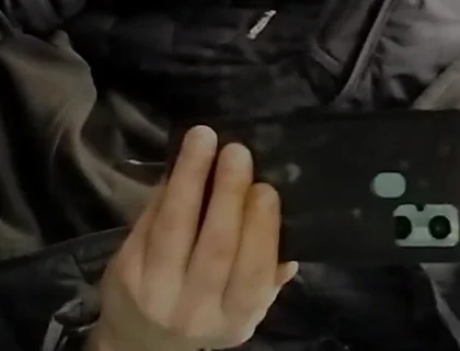 I Am Masturbate in Train Toilet in Winter