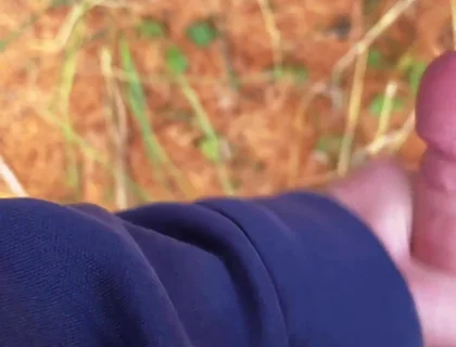 Twink Wixt on an Autumn Day in the Forest and Squirt Horny