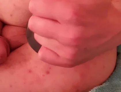 Timmyboy92 Femboy Playing with Big Anal Plug