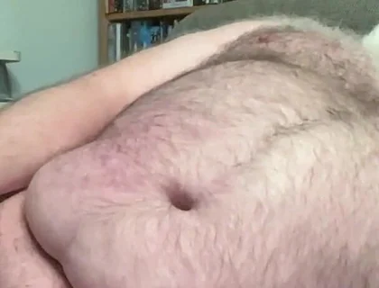 Wanking on the Sofa