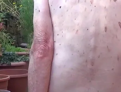 Outdoor Garden Anal Play Part 2