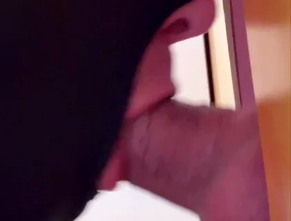 At the Gloryhole: How Much Does He Shoot Into the Glass?