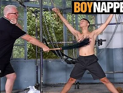 Twink Jonny Montero Gets His Cock Played By Master Kane