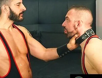 Bearded Stepdaddy Javi Hard Toys His Sex Slave Jordi Slutx