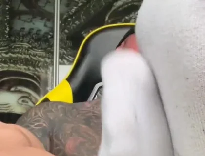 Stinky White Gym Socks