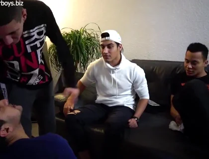 Master boys feet slave domination