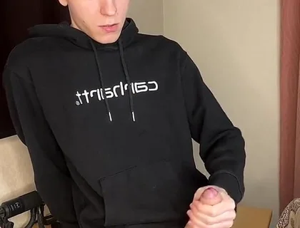 Young Guy's Thick Rope Cum Spray