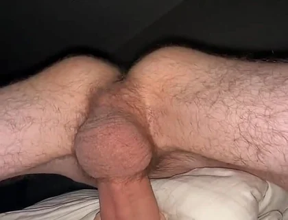 Slim Twink's Pulsing Orgasm Release