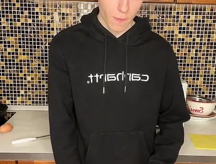 Horny Twink's Big Dick Jerk Session