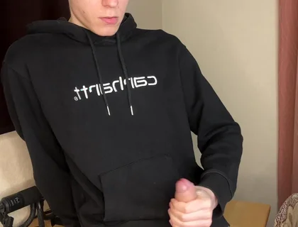 Young Guy's Thick Rope Cum Spray