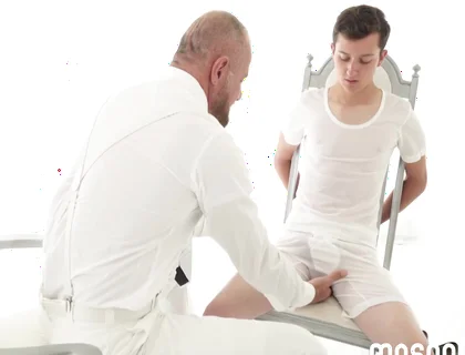 First Time Experience For Young Twink