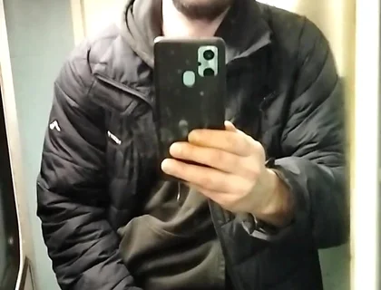 I Had a Long Journey by Train, so I Went to Play with Myself