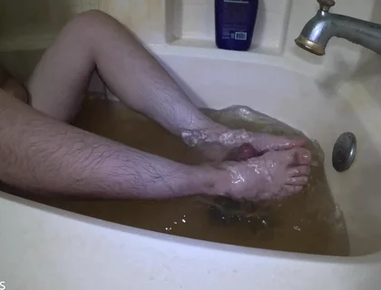 Country Boy Bath Time Fun. Full Movie