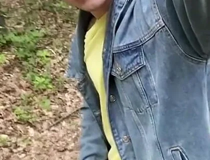 Your Boy Cumming Outdoor Hope You Enjoy It